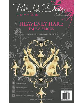 Pink Ink Designs Fauna Series Heavenly Hare A5 Clear Stamps (PI239) Pink Ink Designs Fauna Series Heavenly Hare A5 Clear Stamps (PI239)