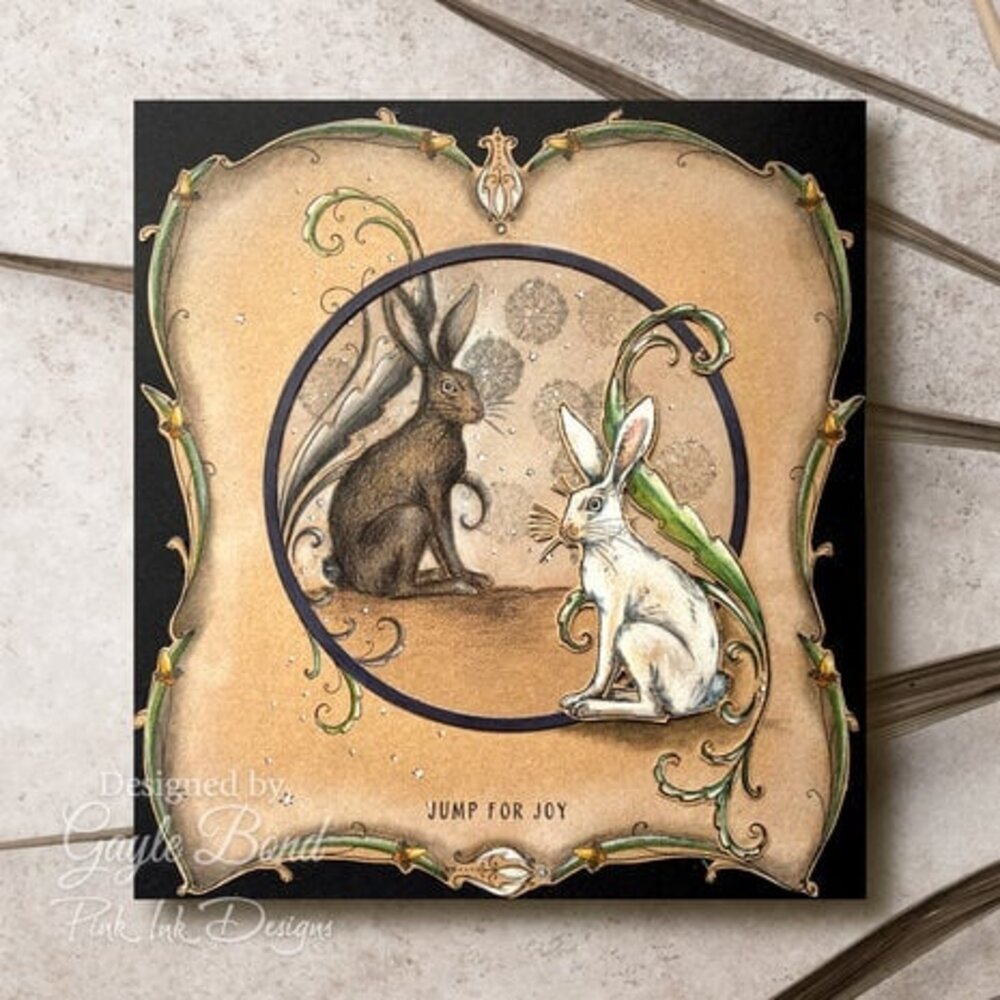 Pink Ink Designs Fauna Series Heavenly Hare A5 Clear Stamps (PI239) Pink Ink Designs Fauna Series Heavenly Hare A5 Clear Stamps (PI239)