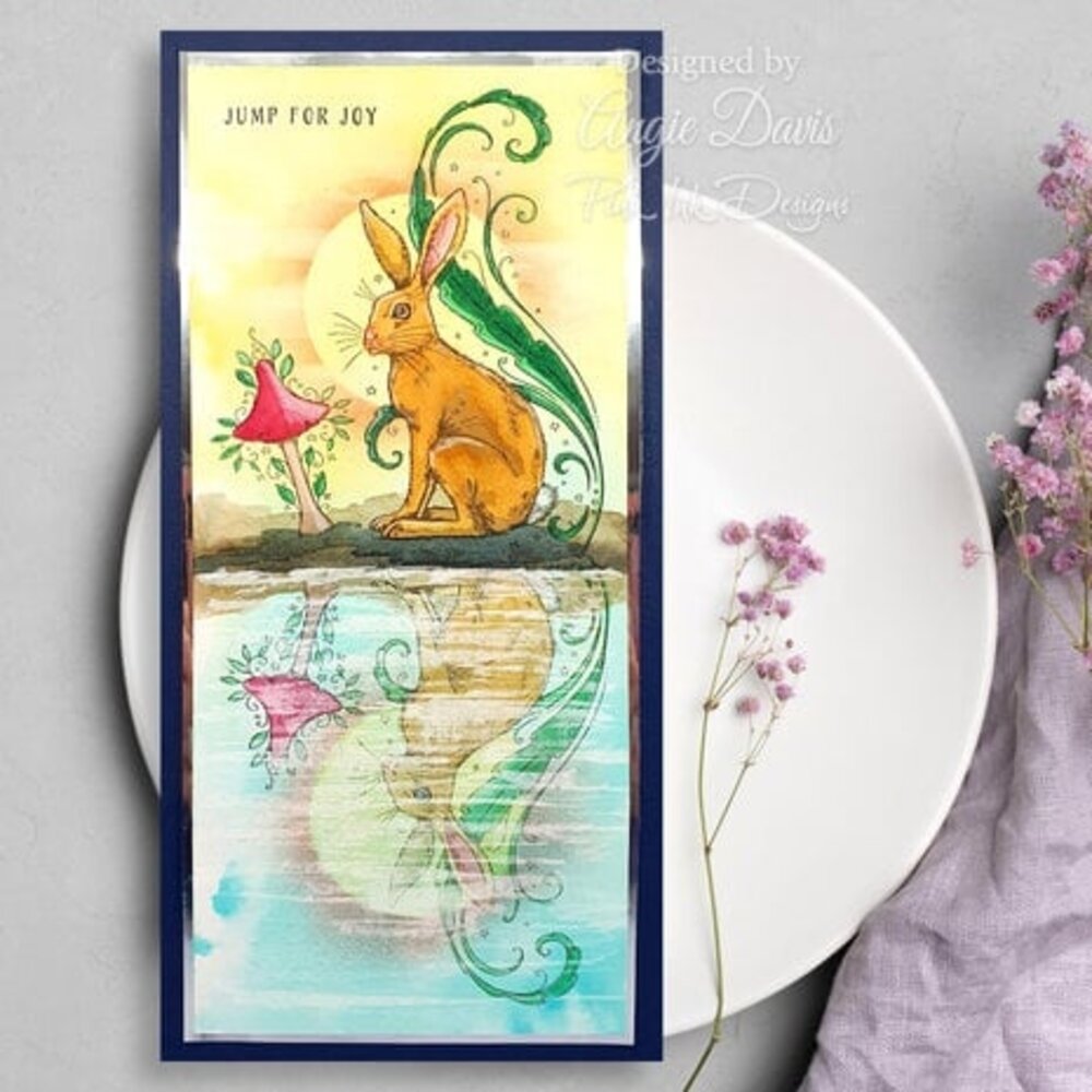 Pink Ink Designs Fauna Series Heavenly Hare A5 Clear Stamps (PI239) Pink Ink Designs Fauna Series Heavenly Hare A5 Clear Stamps (PI239)