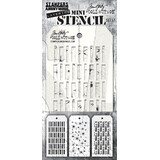 Stampers Anonymous Tim Holtz Mini Layering Stencil Set 57 (THMST057)