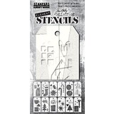 Stampers Anonymous Tim Holtz Festive Art Element Stencils (THEST005)