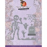 Yvonne Creations Trick or Treat Happy Skeleton Die (YCD10328)