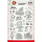 Yvonne Creations Christmas Scenery Clear Stamp Set (YCCS10075)