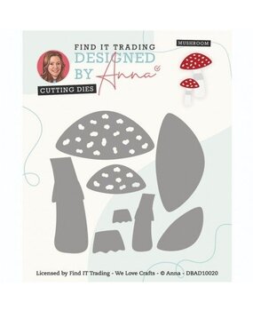 Designed by Anna Mix and Match Mushrooms Dies (DBAD10020)