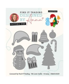 Designed by Anna Mix and Match Christmas Dies (DBAD10029) Designed by Anna Mix and Match Christmas Dies (DBAD10029)