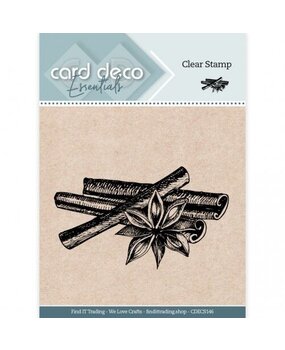 Card Deco Clear Stamp Cinnamon (CDECS146) Card Deco Clear Stamp Cinnamon (CDECS146)
