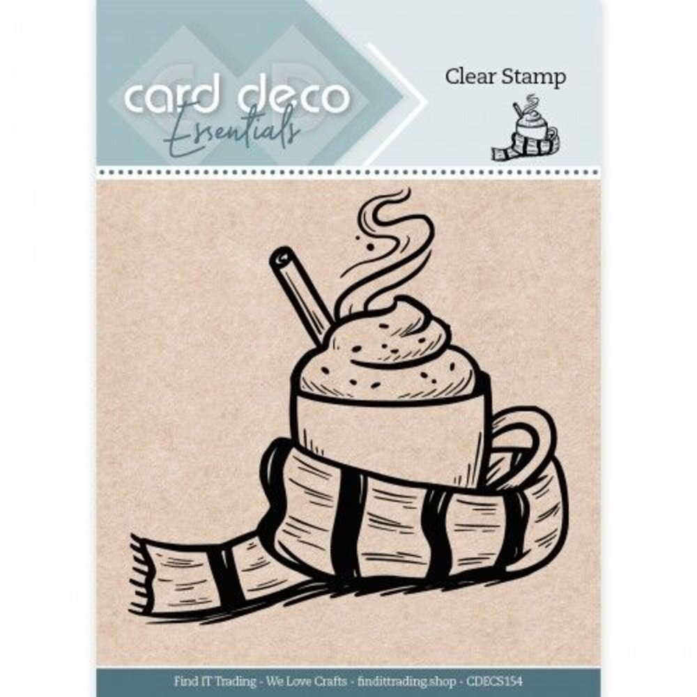 Card Deco Clear Stamp Hot Chocolate (CDECS154) Card Deco Clear Stamp Hot Chocolate (CDECS154)