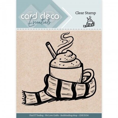 Card Deco Clear Stamp Hot Chocolate (CDECS154) Card Deco Clear Stamp Hot Chocolate (CDECS154)