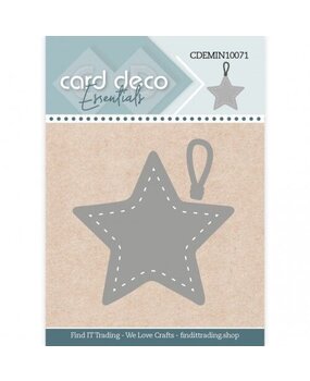 Card Deco Mini Snijmal Hanging Star (CDEMIN10071) Card Deco Mini Snijmal Hanging Star (CDEMIN10071)
