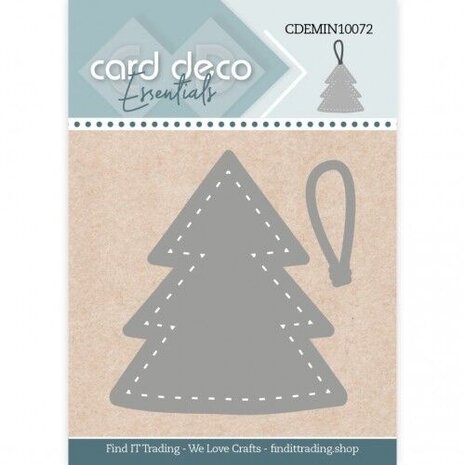 Card Deco Mini Snijmal Hanging Tree (CDEMIN10072) Card Deco Mini Snijmal Hanging Tree (CDEMIN10072)