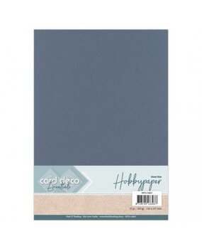 Card Deco Hobbypapier Stone Blue 25 Vel A4 (HP25-A463)