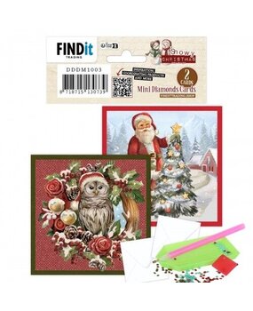 Find It Trading Mini Diamond Cards Set Snowy Christmas (DDDM1003) Find It Trading Mini Diamond Cards Set Snowy Christmas (DDDM1003)