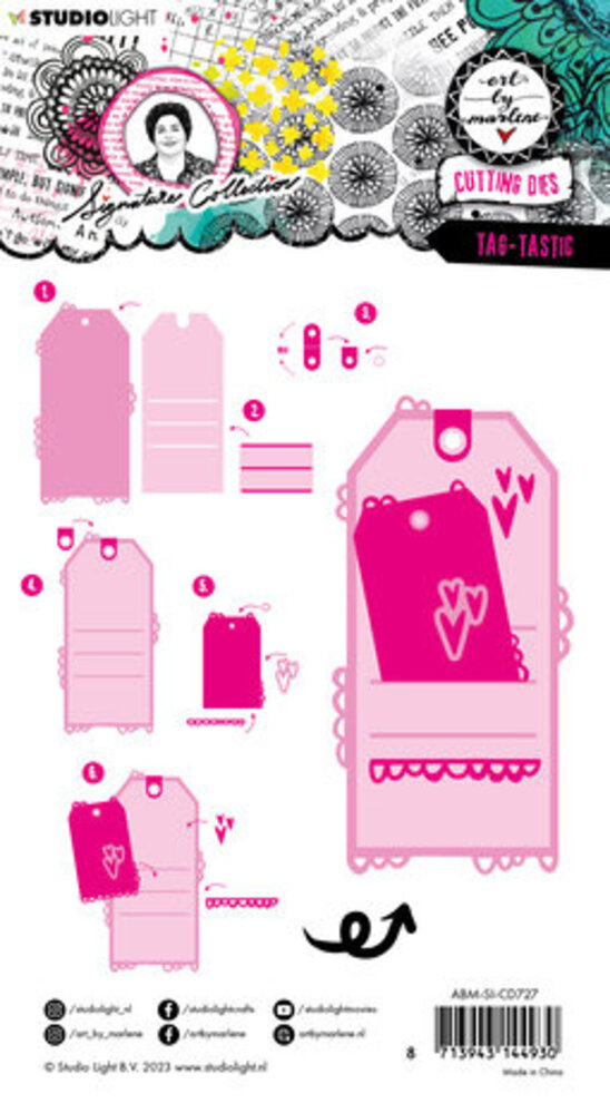 Studio Light Signature Collection Snijmal Tag-Tastic (ABM-SI-CD727) Studio Light Signature Collection Snijmal Tag-Tastic (ABM-SI-CD727)