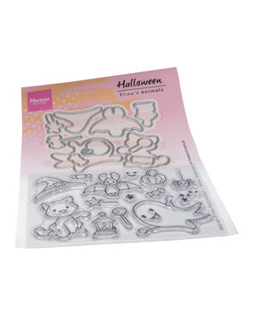 Marianne Design Eline's Animals Stamp & Die Halloween (EC0201)