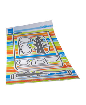 Marianne Design Craftables Box Card Small (CR1637) Marianne Design Craftables Box Card Small (CR1637)