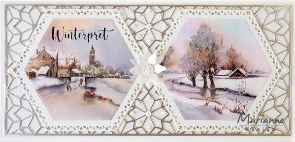 Marianne Design Craftables Slimline Nordic Background (CR1638) Marianne Design Craftables Slimline Nordic Background (CR1638)