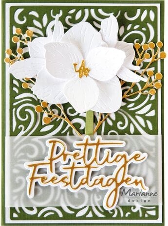 Marianne Design Craftables Background Swirls A6 (CR1639) Marianne Design Craftables Background Swirls A6 (CR1639)