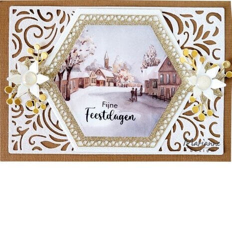 Marianne Design Craftables Background Swirls A6 (CR1639) Marianne Design Craftables Background Swirls A6 (CR1639)