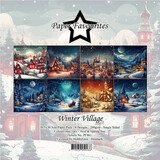 Paper Favourites Winter Village 12x12 Inch Paper Pack (PF461)