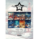 Paper Favourites Winter Village A5 Paper Pack (PFA105)