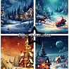Paper Favourites Winter Village A5 Paper Pack (PFA105) Paper Favourites Winter Village A5 Paper Pack (PFA105)