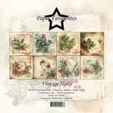 Paper Favourites Vintage Holly 12x12 Inch Paper Pack (PF462)