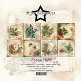 Paper Favourites Vintage Holly 6x6 Inch Paper Pack (PF262)