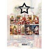Paper Favourites Santa A5 Paper Pack (PFA108)