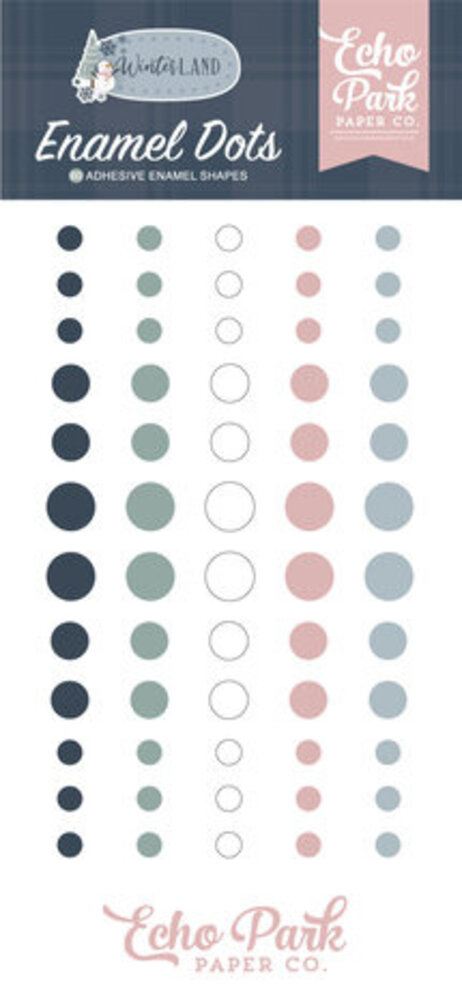 Echo Park Winterland Enamel Dots (WTL333028) Echo Park Winterland Enamel Dots (WTL333028)