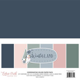Echo Park Winterland 12x12 Inch Coordinating Solids Paper Pack (WTL333015)