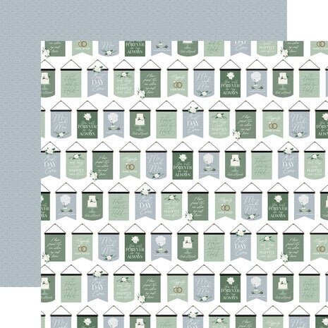 Echo Park Wedding Bells 6x6 Inch Paper Pad (WBL335023) Echo Park Wedding Bells 6x6 Inch Paper Pad (WBL335023)