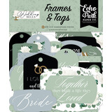 Echo Park Wedding Bells Ephemera Frames & Tags (WBL335025)