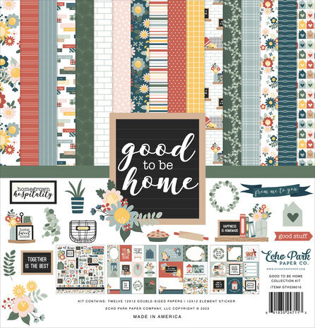 Echo Park Good To Be Home 12x12 Inch Collection Kit (GTH336016)