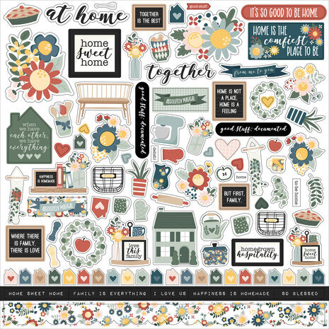 Echo Park Good To Be Home 12x12 Inch Collection Kit (GTH336016)