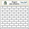 Echo Park Good To Be Home Subway Tiles Small Stencil (GTH336033) Echo Park Good To Be Home Subway Tiles Small Stencil (GTH336033)