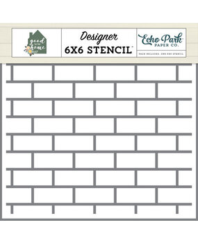 Echo Park Good To Be Home Subway Tiles Large Stencil (GTH336034)* Echo Park Good To Be Home Subway Tiles Large Stencil (GTH336034)*