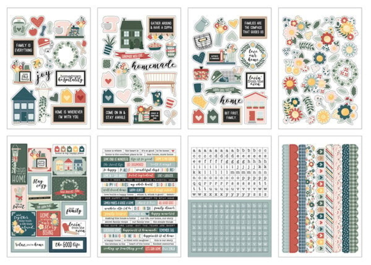 Echo Park Good To Be Home Sticker Book (GTH336029) Echo Park Good To Be Home Sticker Book (GTH336029)