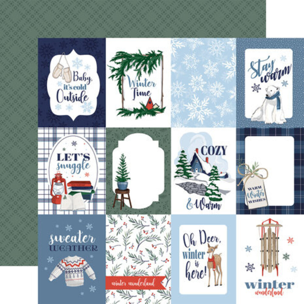 Carta Bella Wintertime 12x12 Inch Collection Kit (CBWT334016) Carta Bella Wintertime 12x12 Inch Collection Kit (CBWT334016)