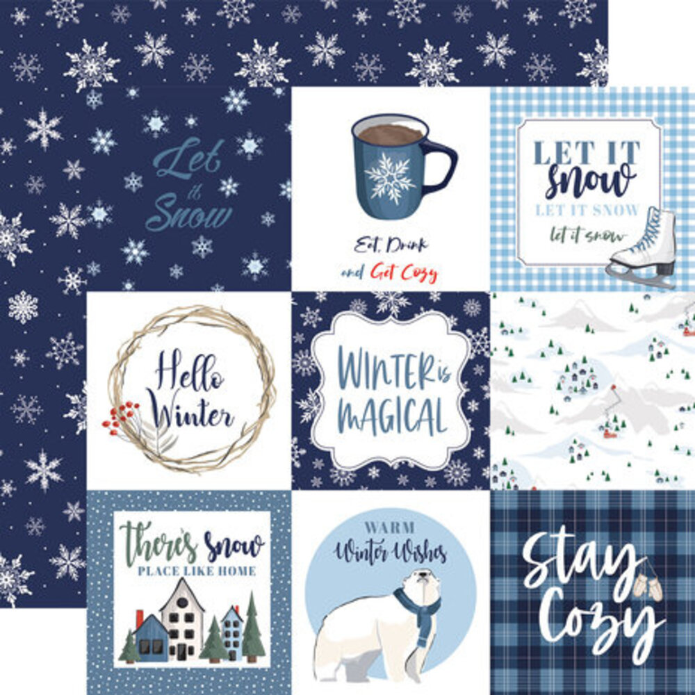 Carta Bella Wintertime 12x12 Inch Collection Kit (CBWT334016) Carta Bella Wintertime 12x12 Inch Collection Kit (CBWT334016)