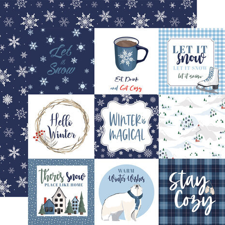 Carta Bella Wintertime 12x12 Inch Collection Kit (CBWT334016) Carta Bella Wintertime 12x12 Inch Collection Kit (CBWT334016)