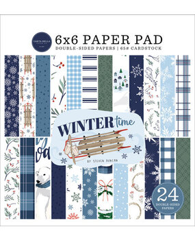 Carta Bella Wintertime 6x6 Inch Paper Pad (CBWT334023) Carta Bella Wintertime 6x6 Inch Paper Pad (CBWT334023)