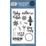 Carta Bella Wintertime Let's Snuggle Clear Stamps (CBWT334040)