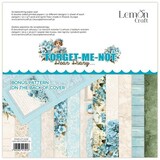 LemonCraft Forget-Me-Not 12x12 Inch Paper Pad (LEM-DD-FORGET-01)