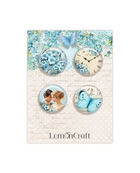 LemonCraft Forget-Me-Not Buttons (LEM-DD-FORGET-04) LemonCraft Forget-Me-Not Buttons (LEM-DD-FORGET-04)