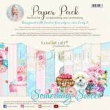 LemonCraft Something Sweet 12x12 Inch Paper Pad (L01-LEM-SOMSWE07)