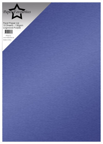 Paper Favourites Logwood Purple A4 Pearl Paper 140gsm (PFSS315) Paper Favourites Logwood Purple A4 Pearl Paper 140gsm (PFSS315)