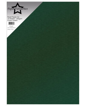 Paper Favourites Forest Green A4 Pearl Paper 240gsm (PFSS409) Paper Favourites Forest Green A4 Pearl Paper 240gsm (PFSS409)