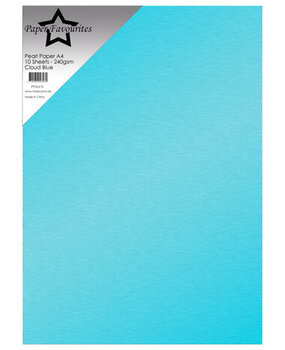 Paper Favourites Cloud Blue A4 Pearl Paper 240gsm (PFSS410) Paper Favourites Cloud Blue A4 Pearl Paper 240gsm (PFSS410)