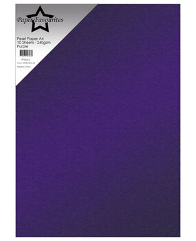 Paper Favourites Purple A4 Pearl Paper 240gsm (PFSS412) Paper Favourites Purple A4 Pearl Paper 240gsm (PFSS412)