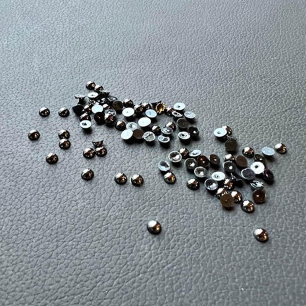 Simple and Basic Half Pearl Polished Antique Silver 4mm (SBA564) Simple and Basic Half Pearl Polished Antique Silver 4mm (SBA564)